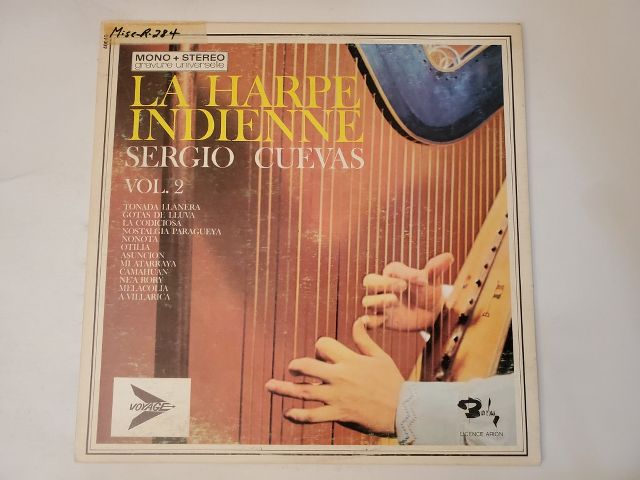 Sergio Cuevas La Harpe Indienne Vol. 2 vinyl record