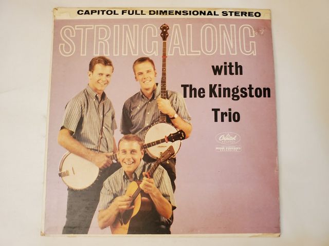 The Kingston Trio String Along vinyl record