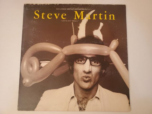 Steve Martin Let's Get Small vinyl record