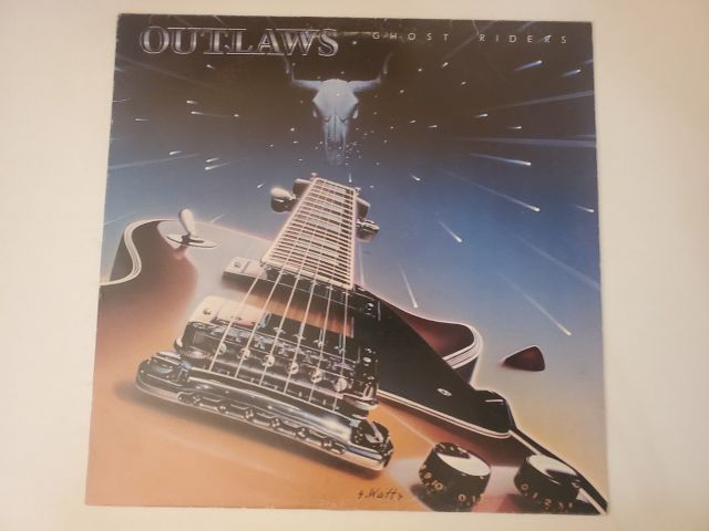 Outlaws Ghost Riders vinyl record