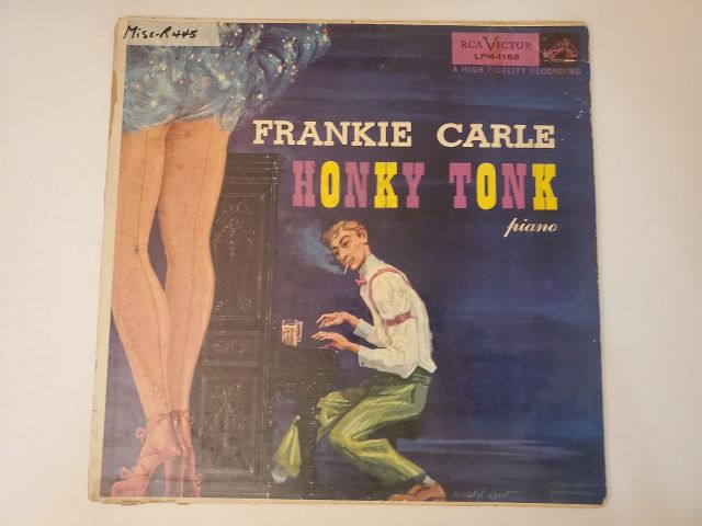 Frankie Carle Honky Tonk Piano vinyl record