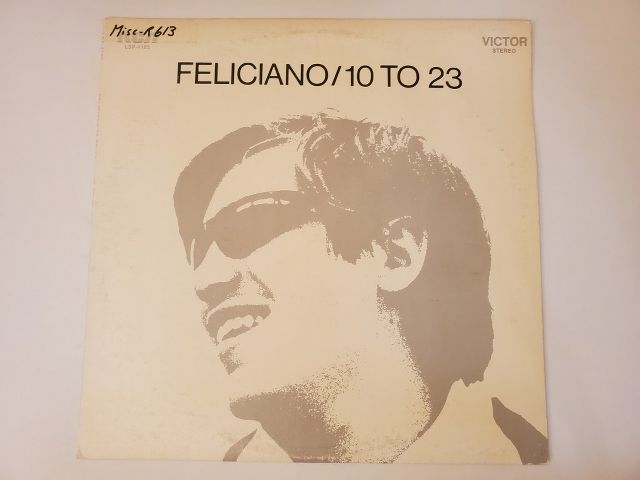 Jos? Feliciano 10 to 23 vinyl record