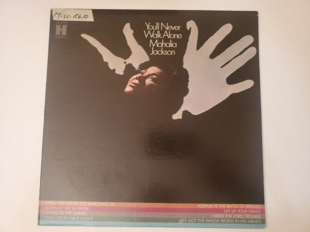 Mahalia Jackson You'll Never Walk Alone vinyl record