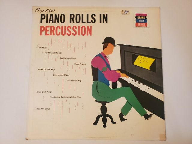 Unknown Piano Rolls in Percussion vinyl record