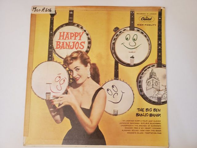 The Big Ben Banjo Band Happy Banjos vinyl record