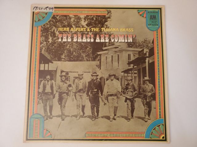 Herb Alpert & the Tijuana Brass The Brass Are Comin' vinyl record