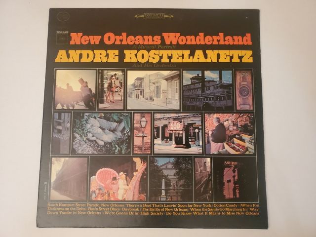 Andre Kostelanetz New Orleans Wonderland vinyl record