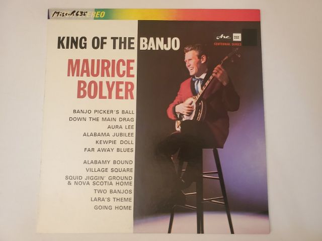 Maurice Bolyer King of the Banjo vinyl record