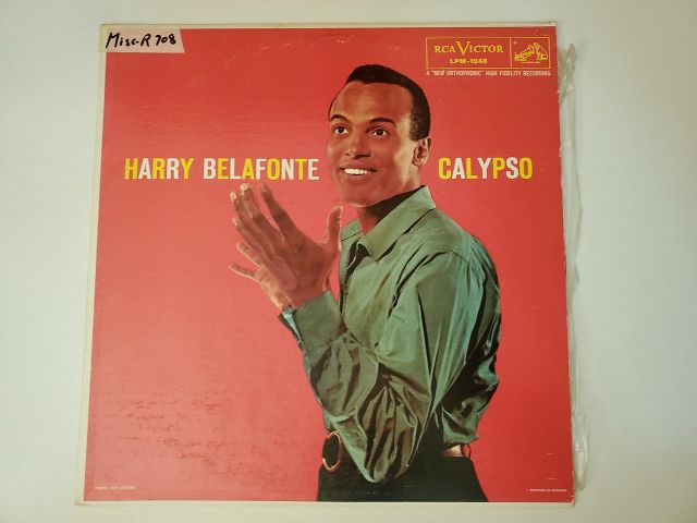Harry Belafonte Calypso vinyl record
