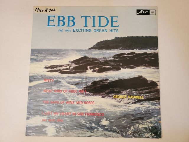 George Kadwell Ebb Tide and Other Exciting Organ Hits vinyl record
