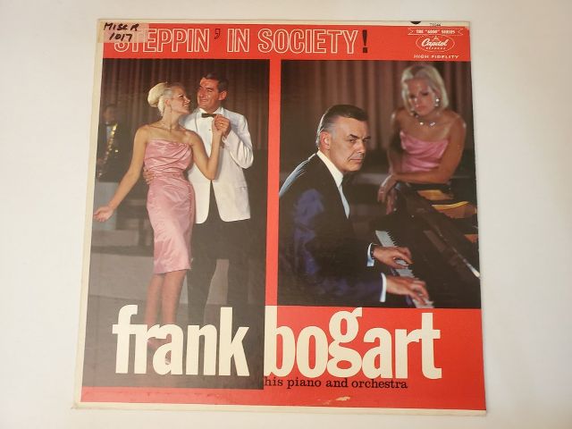 Frank Bogart Steppin' in Society! vinyl record