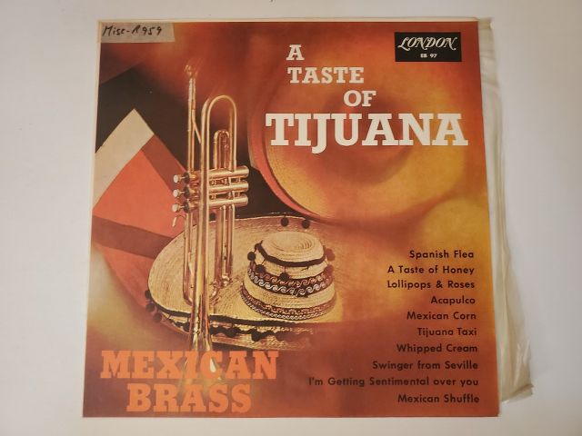 Mexican Brass A Taste of Tijuana vinyl record