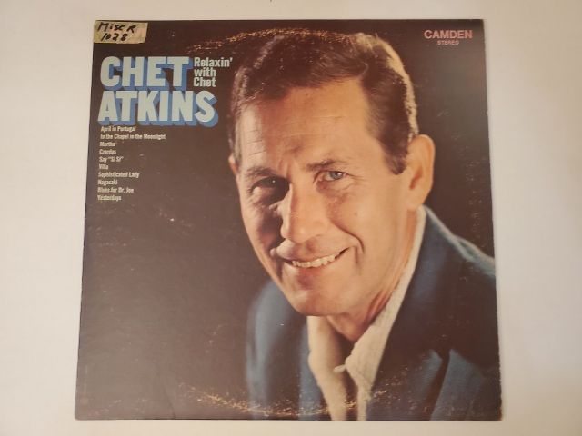 Chet Atkins Relaxin' with Chet vinyl record