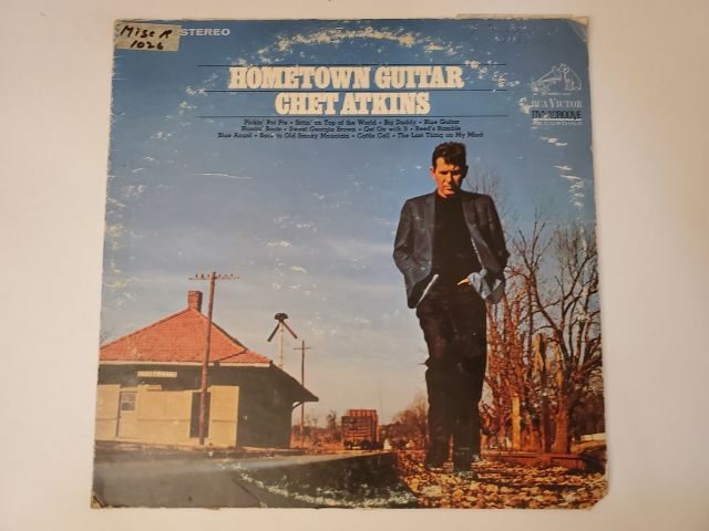 Chet Atkins Hometown Guitar vinyl record