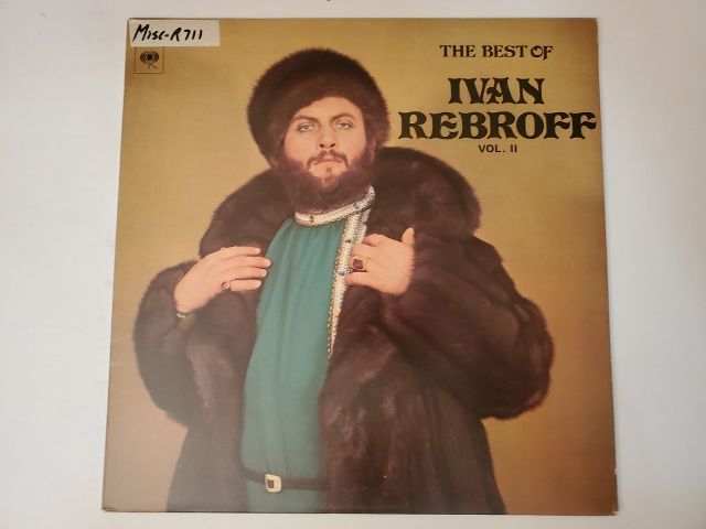 Ivan Rebroff The Best of Ivan Rebroff Vol. II vinyl record