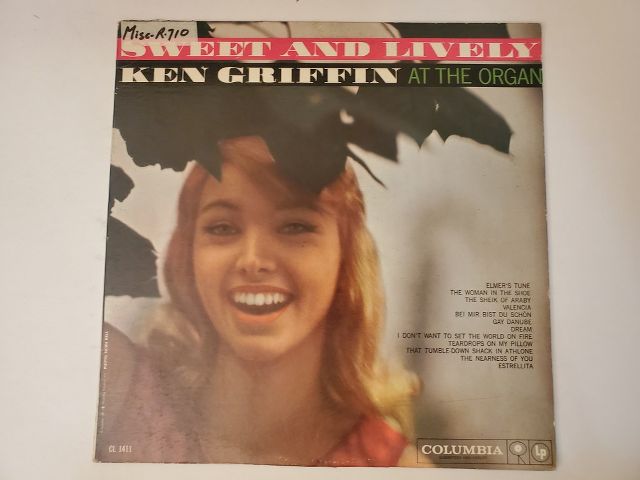 Ken Griffin Sweet and Lively vinyl record