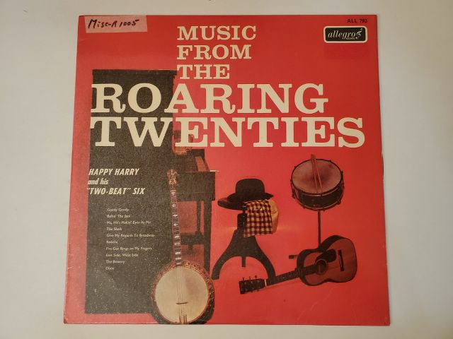 Happy Harry and His Two-Beat Six Music from the Roaring Twenties vinyl record