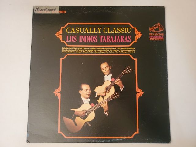 Los Indios Tabajaras Casually Classic vinyl record