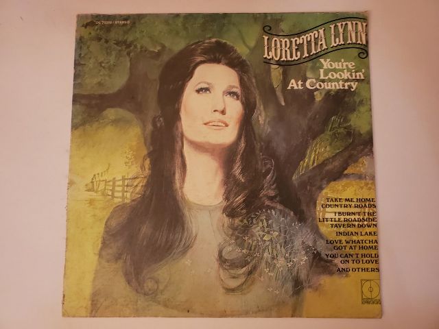 Loretta Lynn You're Lookin' At Country vinyl record