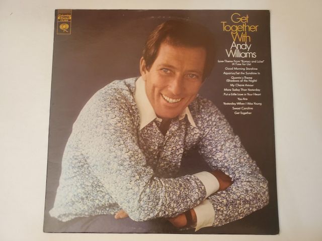 Andy Williams Get Together with Andy Williams vinyl record