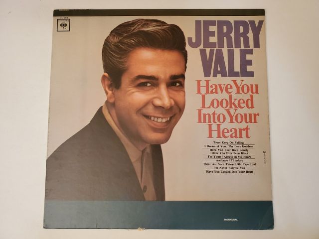 Jerry Vale Have You Looked Into Your Heart vinyl record