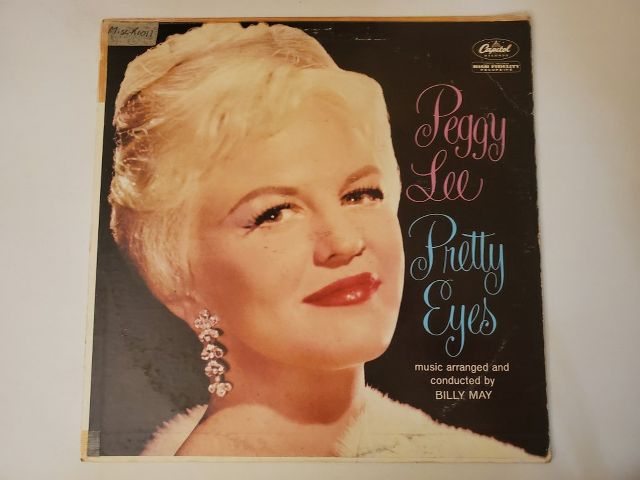 Peggy Lee Pretty Eyes vinyl record