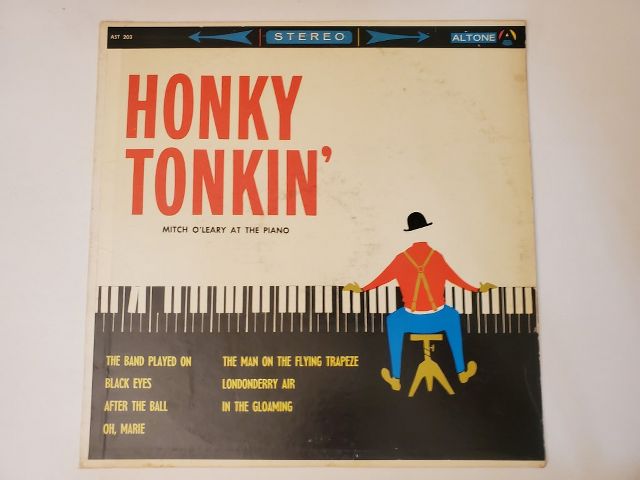 Mitch O'Leary Honky Tonkin' vinyl record