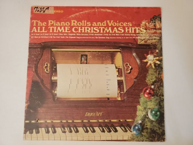The Piano Rolls and Voices All Time Christmas Hits vinyl record