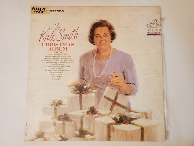 Kate Smith The Kate Smith Christmas Album vinyl record