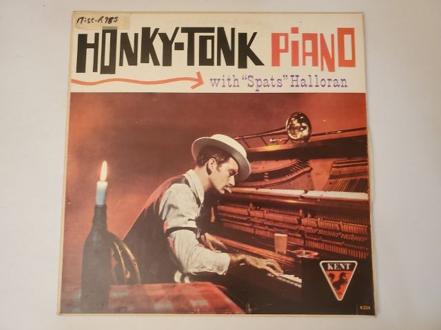 Spats Halloran Honky Tonk Piano vinyl record