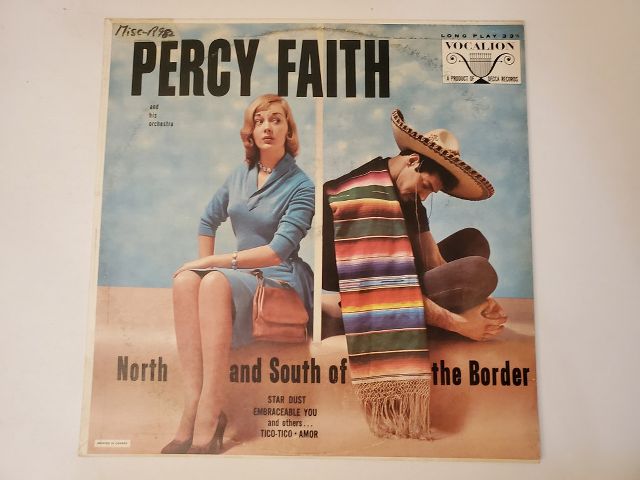 Percy Faith North and South of the Border vinyl record