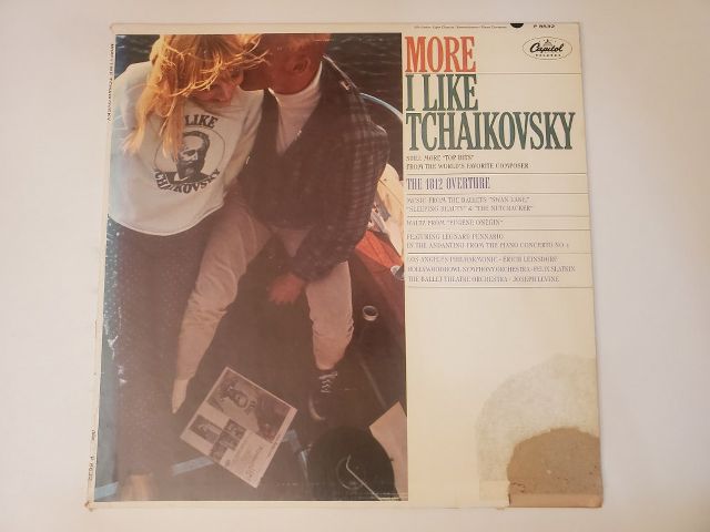 Various Artists More I Like Tchaikovsky vinyl record
