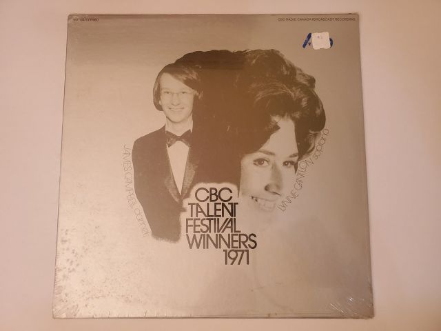 Various Artists CBC Talent Festival Winners 1971 vinyl record