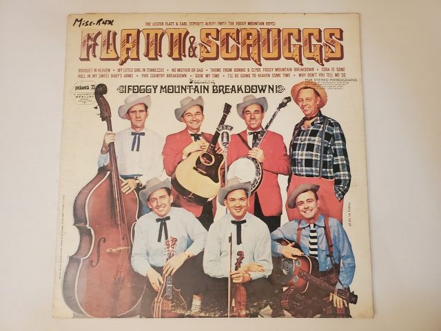 Flatt & Scruggs Foggy Mountain Breakdown vinyl record