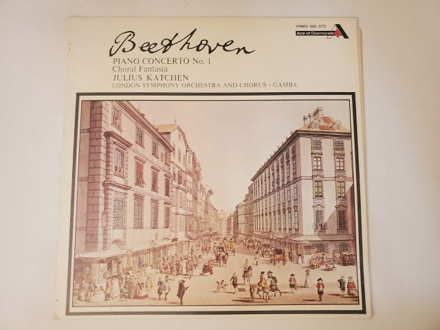 Beethoven Piano Concerto No. 1, Choral Fantasia vinyl record