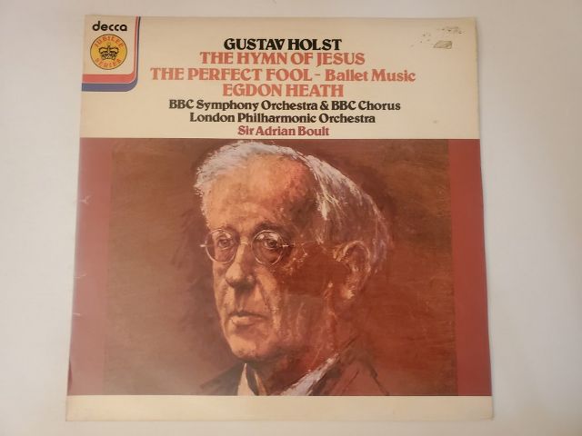 Gustav Holst The Hymn of Jesus / The Perfect Fool - Ballet Music / Egdon Heath vinyl record