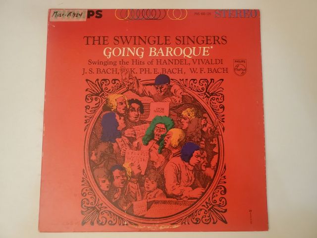 The Swingle Singers Going Baroque vinyl record