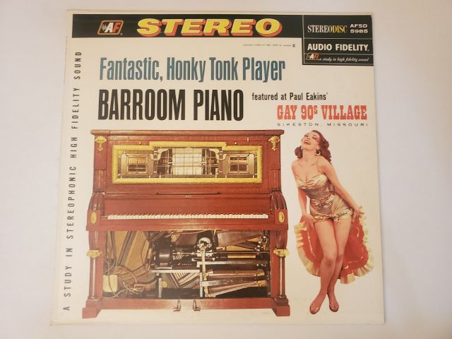 Paul Eakins Fantastic, Honky Tonk Player Barroom Piano vinyl record