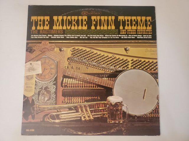 The Ragtimers The Mickie Finn Theme and Other Favorites vinyl record
