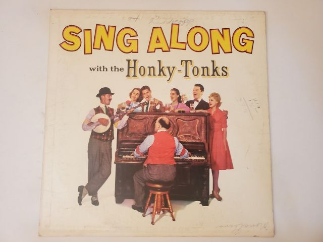 The Honky-Tonks Sing Along with the Honky-Tonks vinyl record