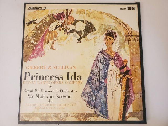 Gilbert & Sullivan Princess Ida vinyl record