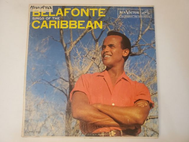 Harry Belafonte Belafonte Sings of the Caribbean vinyl record
