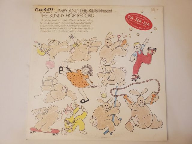 Gimby and the Kids The Bunny Hop Record vinyl record