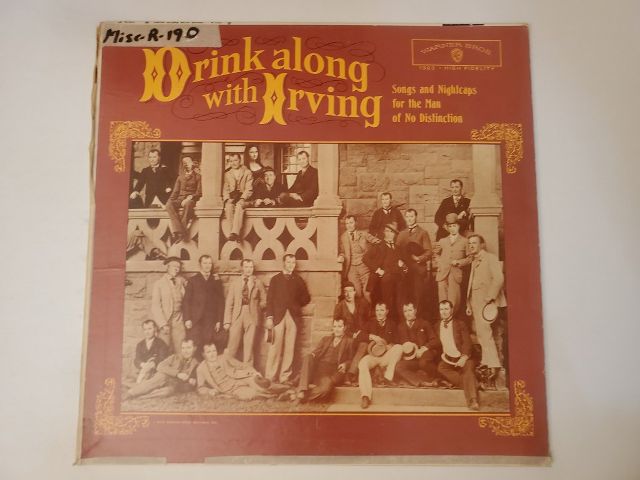 Unknown Drink Along with Irving vinyl record