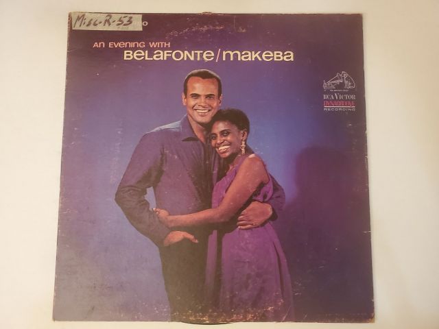 Harry Belafonte and Miriam Makeba An Evening with Belafonte/Makeba vinyl record