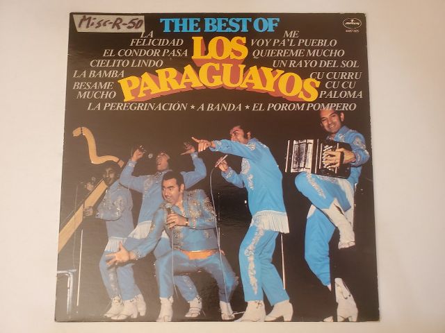 Los Paraguayos The Best of Los Paraguayos vinyl record