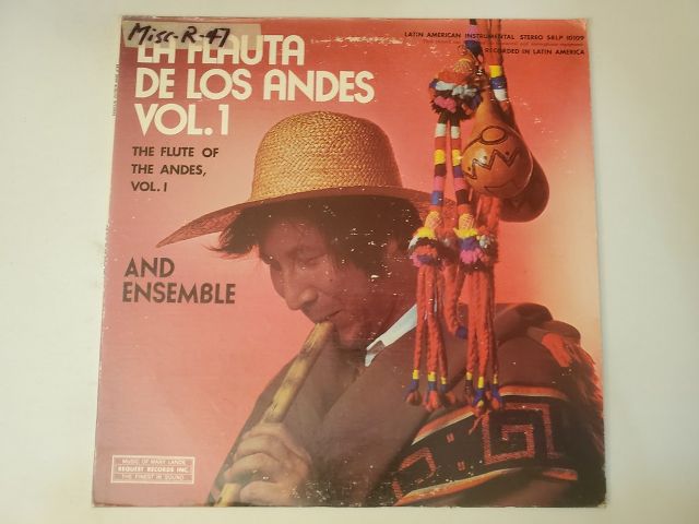 Unknown La Flauta de los Andes, Vol. 1 vinyl record