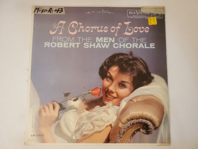 Robert Shaw Chorale A Chorus of Love vinyl record