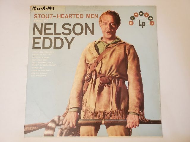 Nelson Eddy Stout-Hearted Men vinyl record