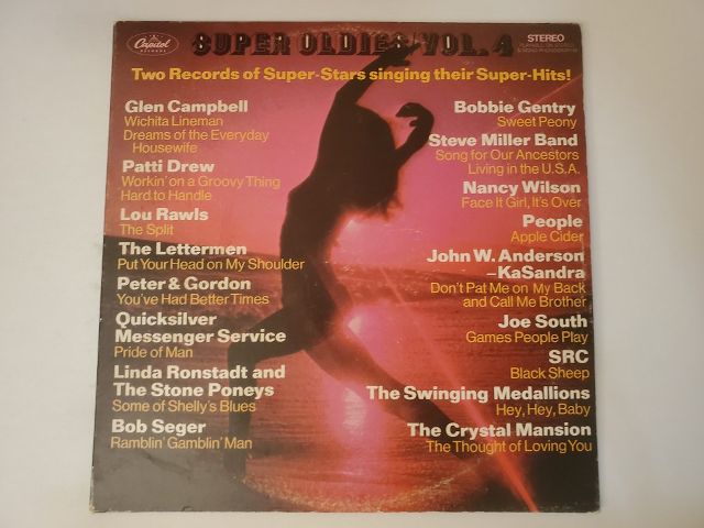 Various Artists Super Oldies Vol. 4 vinyl record